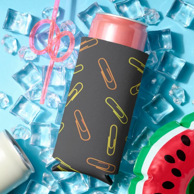 Paper Clips Seltzer Can Cooler (In Situ Summer)