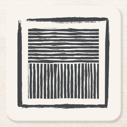 Paper Coaster black and white 