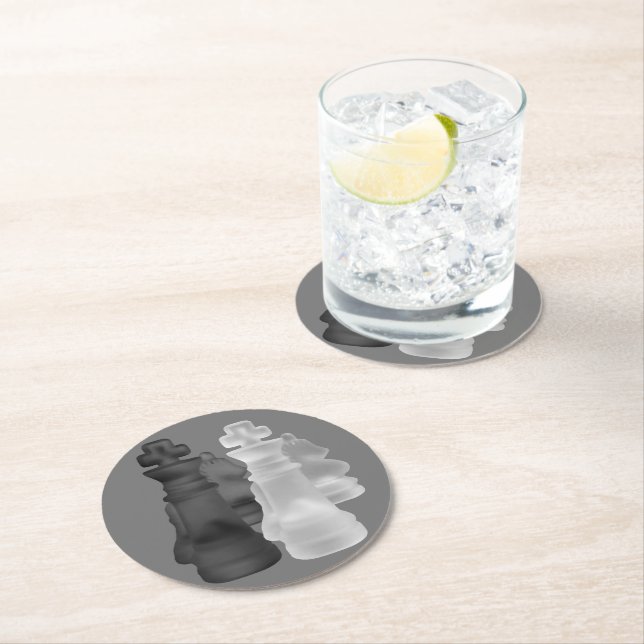 Paper Coaster Chess (Insitu)