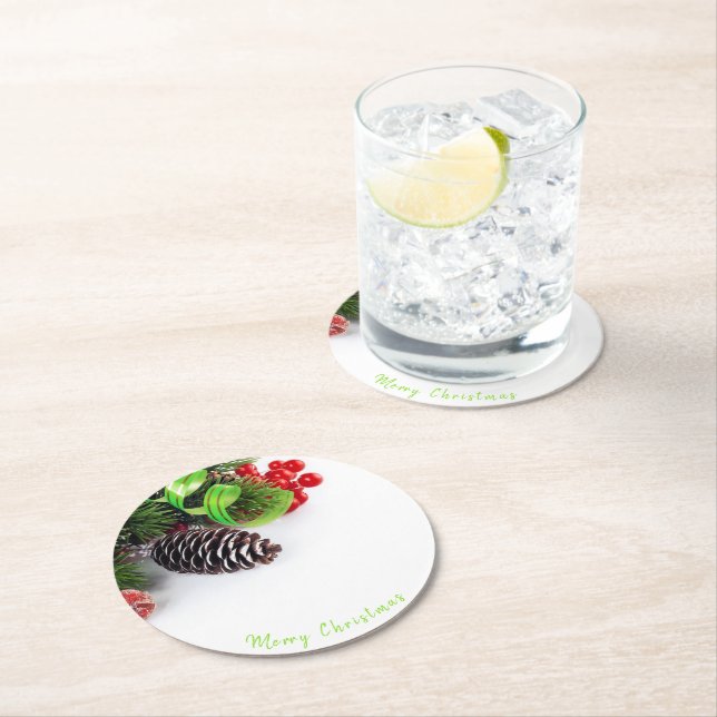 Paper Coaster Christmas (Insitu)