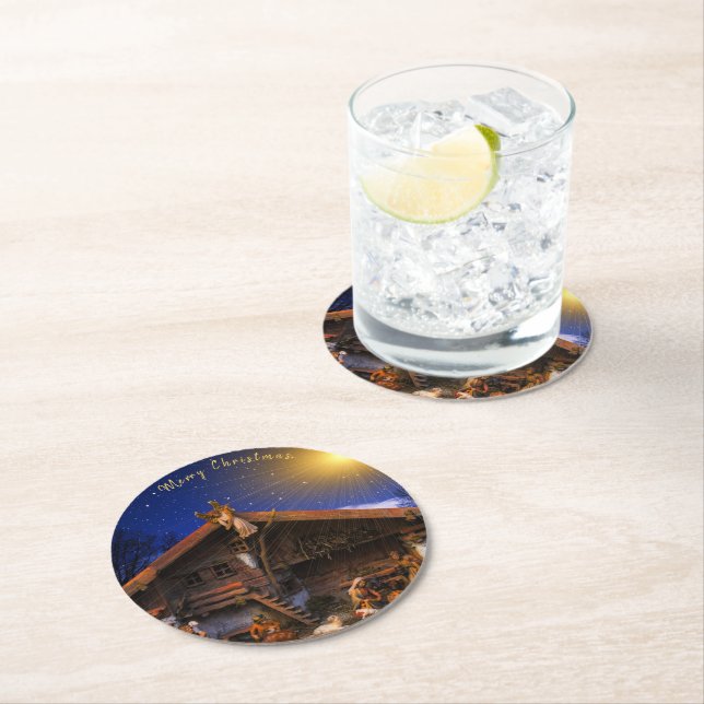 Paper Coaster Christmas (Insitu)