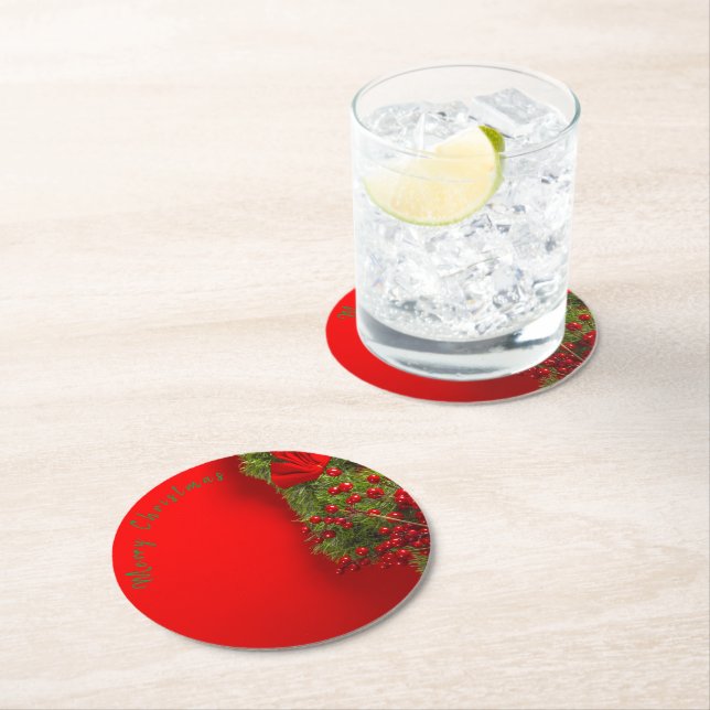 Paper Coaster Christmas (Insitu)