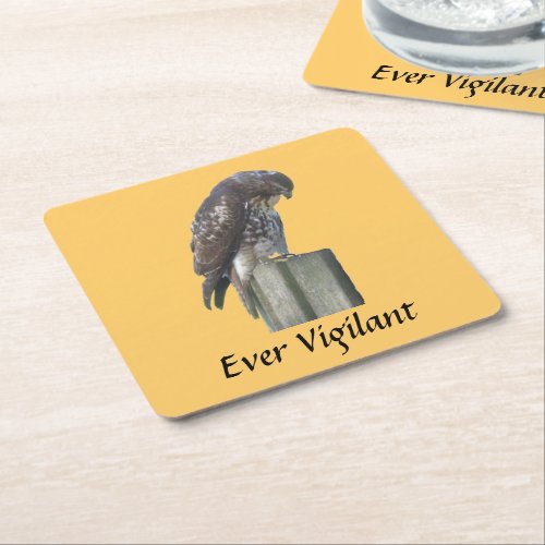 Paper Coaster _ Falcon _ Ever Vigilant