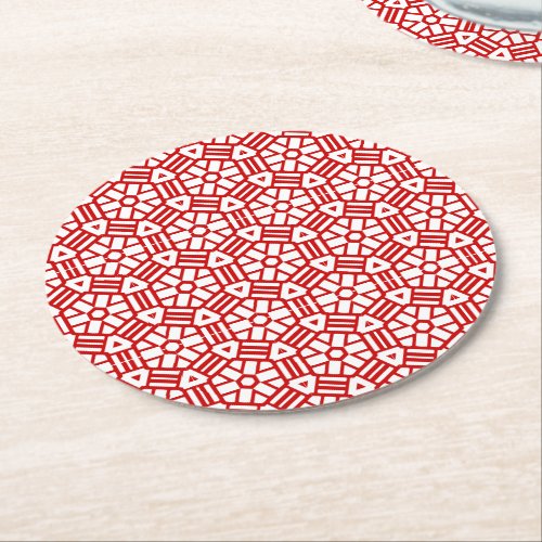 Paper Coaster _ Hexagon with Bars