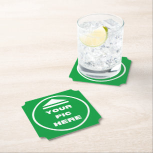 Paper Coaster (set of 6) - Add Your Image - Ticket