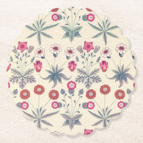 PAPER COASTER  WILLIAM MORRIS  DAISY