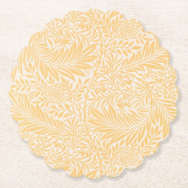 PAPER COASTER : WILLIAM MORRIS : LARKSPUR (Front)