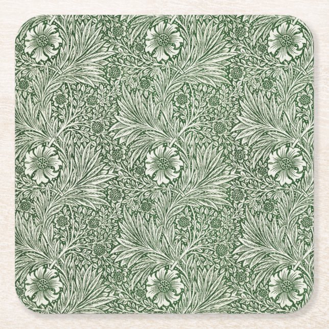 PAPER COASTER : WILLIAM MORRIS : MARIGOLD (Front)