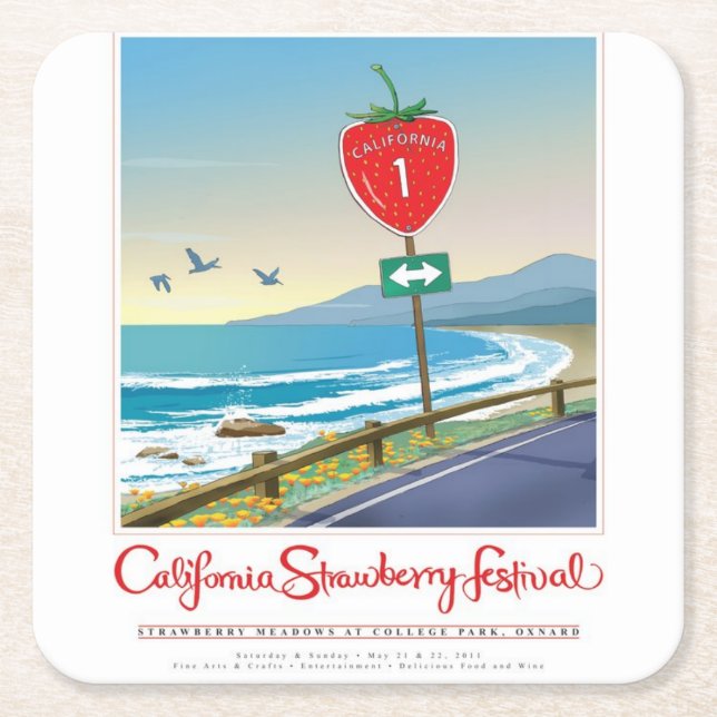 Paper Coasters Customize your own with personal de (Front)