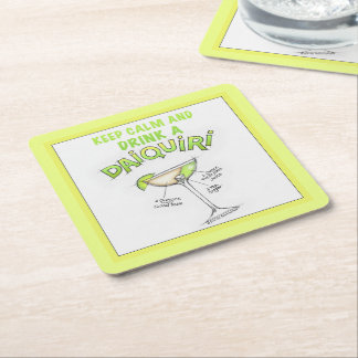 PAPER COASTERS - KEEP CALM and DRINK A DAIQUIRI