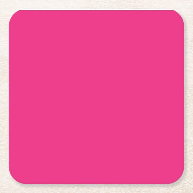 Paper Coasters Pink Coaster Drink Coaster Bar (Front)