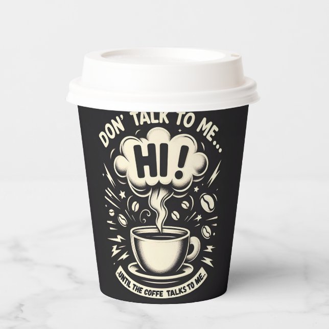 paper coffee cup (Front)
