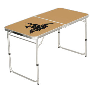 Paper Crane Beer Pong Table
