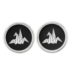 Paper Crane Cufflinks