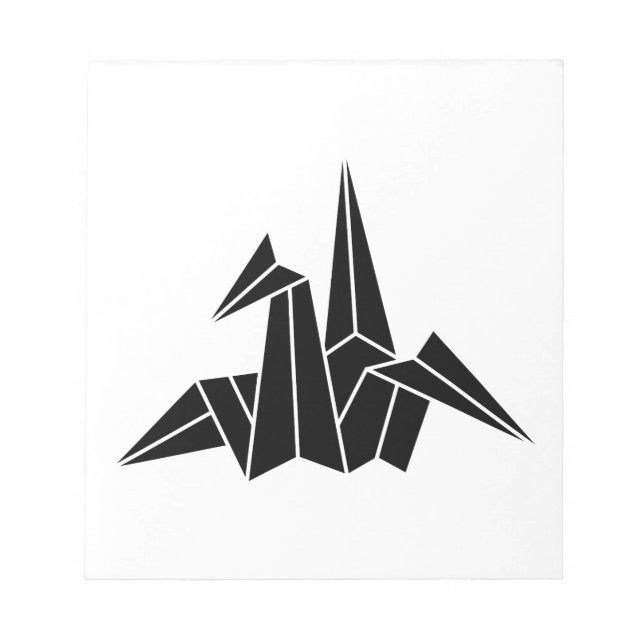 Paper Crane Notepad (Front)