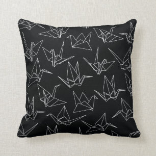 Paper Cranes Throw Pillow