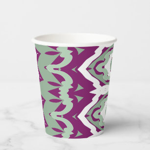 Paper cup, A vibrant colorful classic design Pap Cups