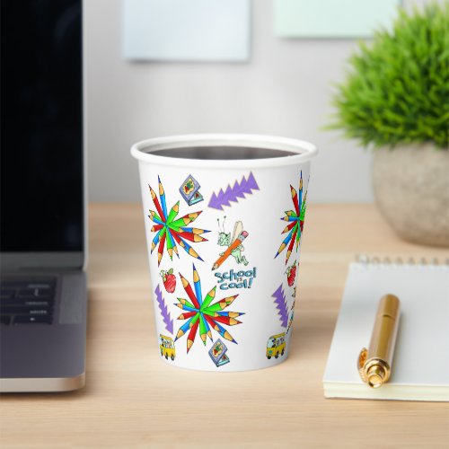 Paper Cup Back to School is Cool 