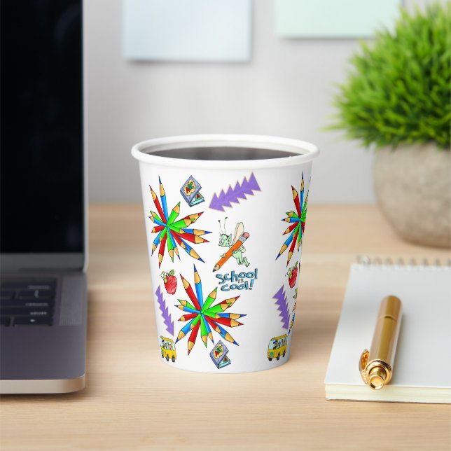 Paper Cup Back to School is Cool  (Insitu)