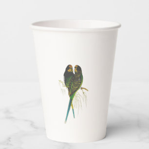 Paper cup birds design 