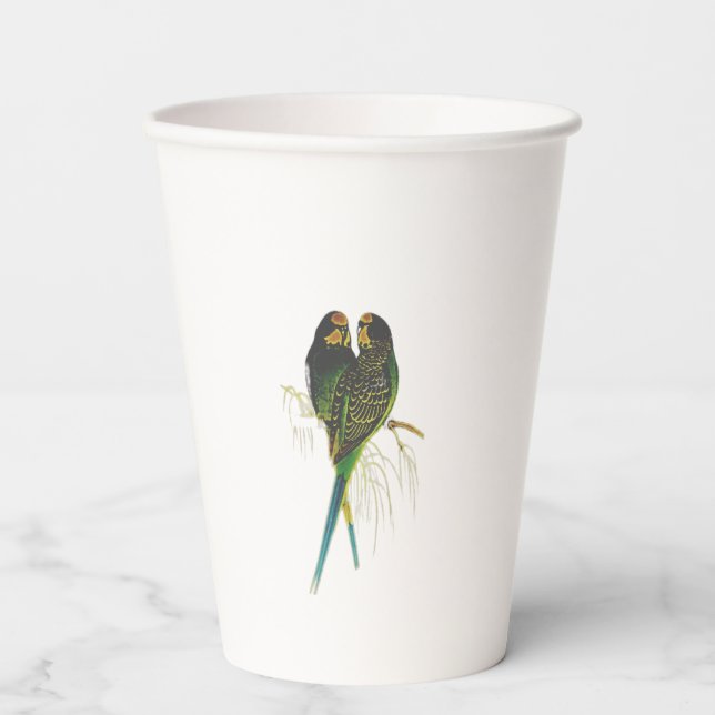 Paper cup birds design  (Front)