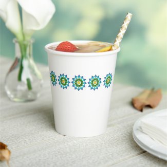 Paper Cup - Colorful Mandalas