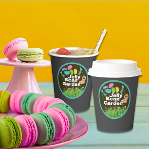 Paper Cup Easter Jelly Bean Garden Party