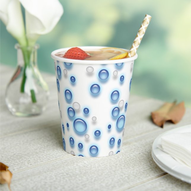Paper Cup - Fizzy Bubbles (Insitu)