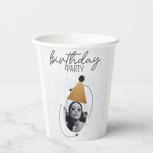 Paper cup for birthday party _ Star
