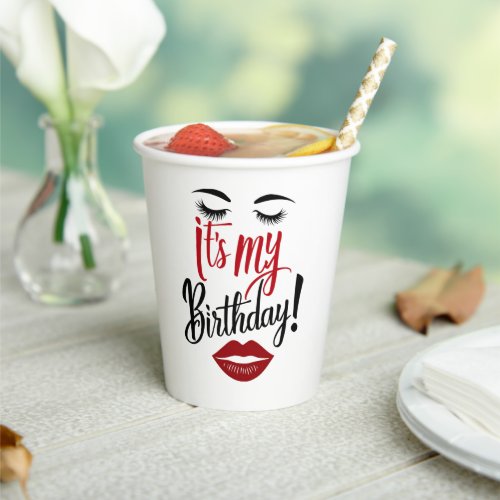 Paper Cup _ Its My Birthday