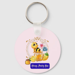 Paper cup keychain