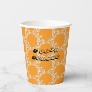 Paper Cup Watercolor Bunny Wreath Easter Party