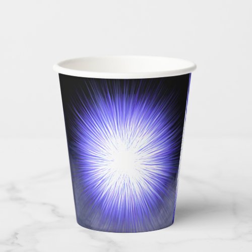 paper cup with black smokey background 