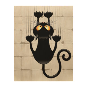 Paper cup wood wall art