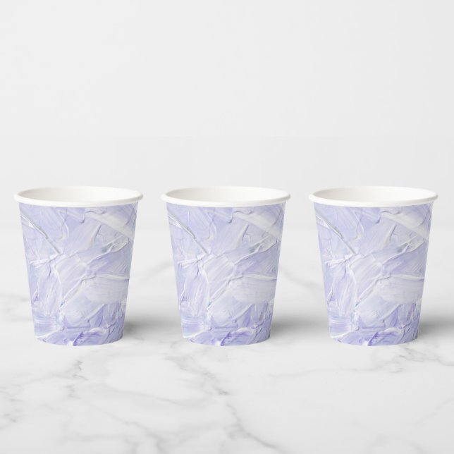 Paper Cups (236 ml) - Paint Pattern (Multi)