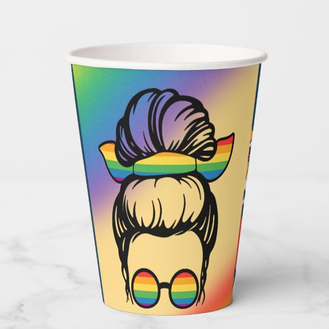  Paper Cups mixed colors  (Front)