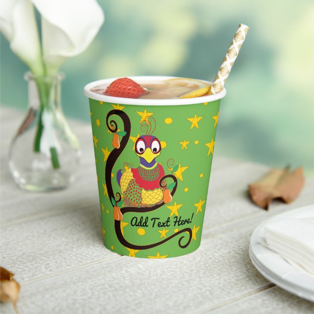 Paper Cups "Partridge in a Pear Tree"  8 oz. (Insitu)