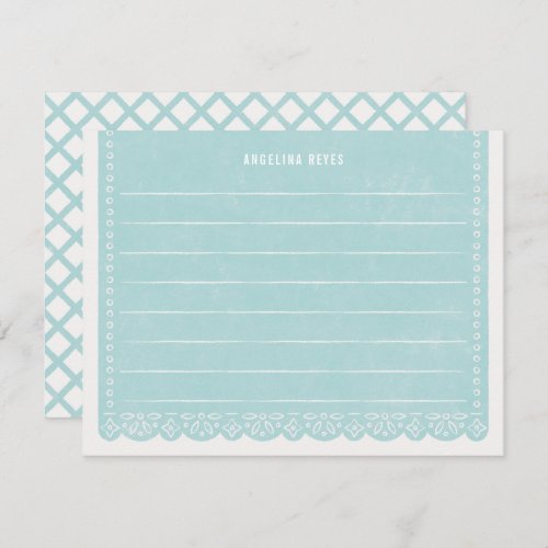 Paper Cut Banner Stationery _ Pool Invitation