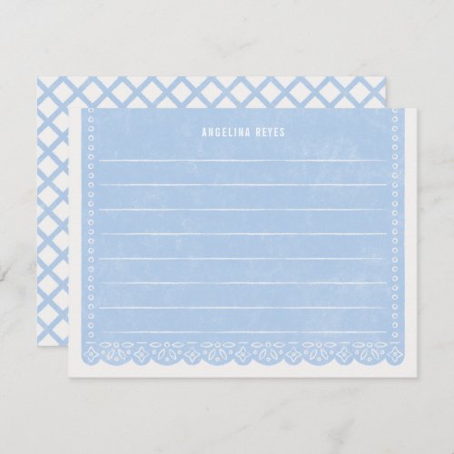 Paper Cut Banner Stationery _ Sky Invitation