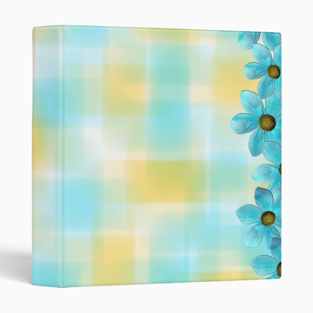 Paper Daisies 3 Ring Binder (Front/Spine)