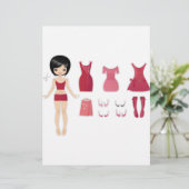 Paper doll cut (Standing Front)