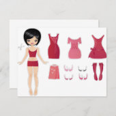 Paper doll cut (Front/Back)