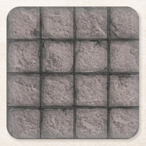 Paper dungeon tile coaster room