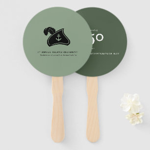 Paper Fans (10) — 1st Rhode Island Regiment