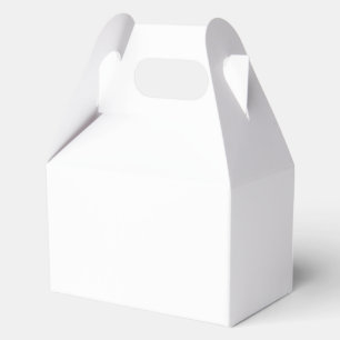 Paper Favor Box, Gable 4.5x2.75x5.5 Favor Boxes