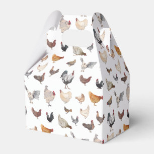 Paper Favor Box, Gable 4x2.5x5 Boxes