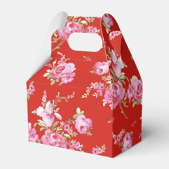 Paper Favor Box, Gable Boxes (Front Side)