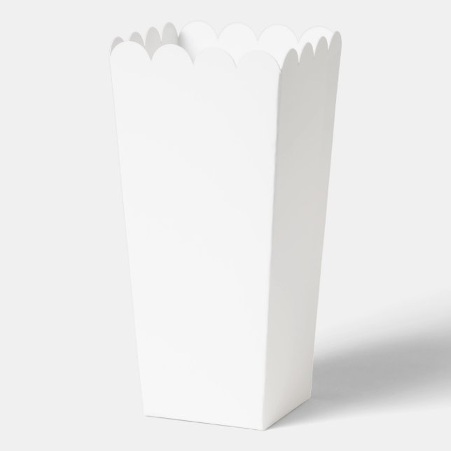 Paper Favor Box, Popcorn 3.75x3.5x7.5 Boxes (Front)