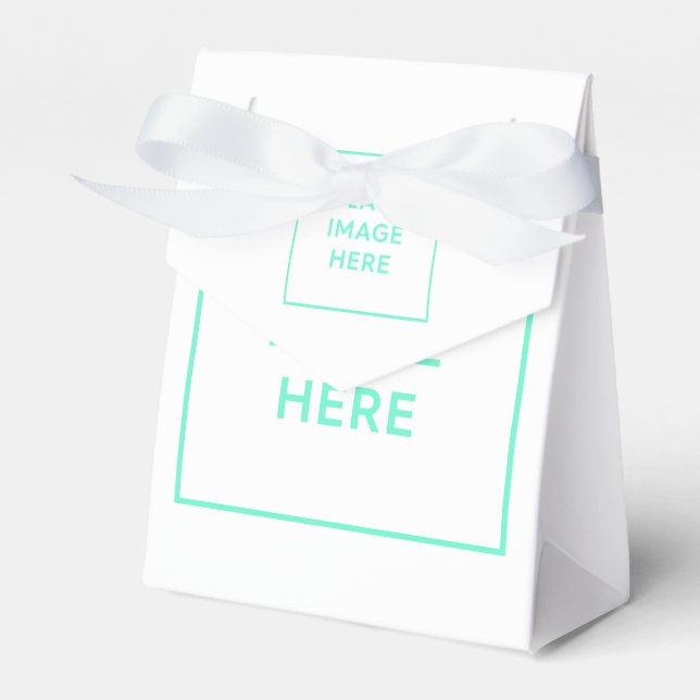 Paper Favor Box, Tent 3x1.5x3.25 Boxes (Front Side)