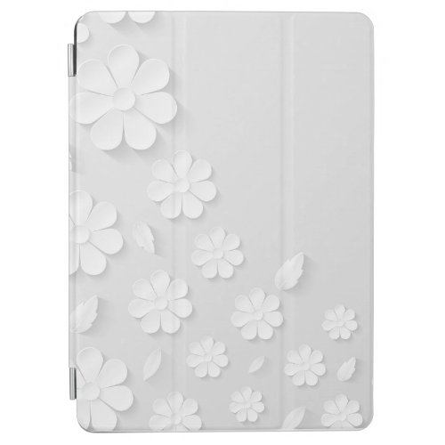 paper_flower_background_white iPad air cover